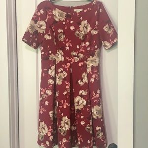 White House Black Market floral dress - size 8